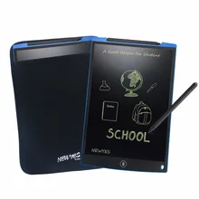 NEWYES 12 «Синий ЖК-цифровой блокнот для рисования блокнот для рукописного письма портативный электронный блокнот безбумажный блокнот с сумкой