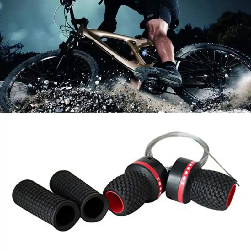 mountain bike twist shifter grips