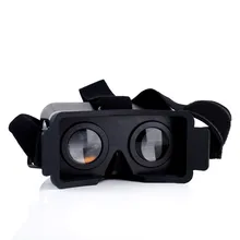 Head Mount Plastic Version 3D VR Virtual Reality Video Glasses For 4.7-6.3 inches Smartphones Mobile phone Samsung Android IOS
