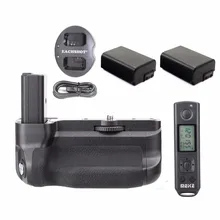 Meike MK-A6300 Pro 2.4G Wireless Control Battery Grip For Sony A6300 + 2* NP-FW50 batteries + dual charger