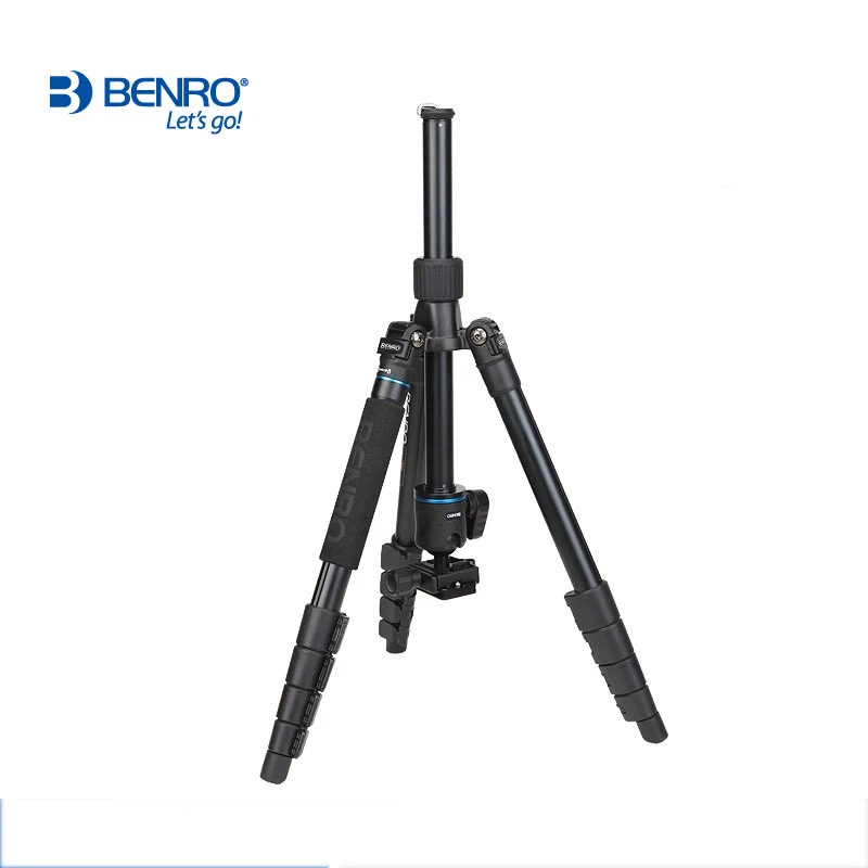  BENRO IT15 Tripod Portable Aluminium Tripods Reflexed Removerble Traveling Monopod Carrying Bag Max