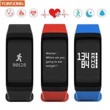 Smart bracelet Blood Pressure Smart Band Digital Pulse Oximeter Heart rate Monitor Sleep Monitor Wristband IOS Android Fitness