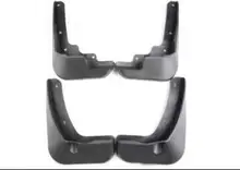 4Pcs Car Front Rear Fender Flares Splash Guards Mud Flaps Mudguards for Peugeot 301 Sedan  2014 2015 2016 2017 Mudflaps