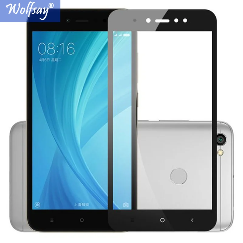 

Tempered Glass For Xiaomi Redmi Note 5A Prime Screen Protector Full Glue+Full Cover Glass For Xiaomi Redmi Note 5A Prime 5A 5.5"