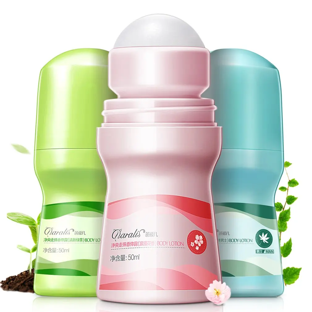 Antiperspirant Lotion Pearl Liquid Lotion Roller Women Men Underarm