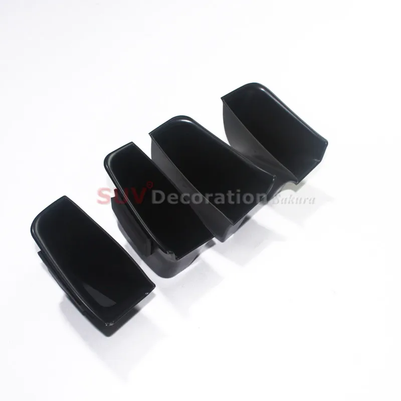 Cheap New !!! 16 18 Accessories Plastic Car Interior Side Door Storage Box Holder With the mat Fit for Audi Q7 2016 2017 2018