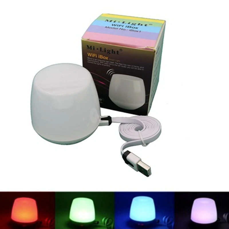 

Newest DC5V MiLight WIFI 2.4G Wireless iBox1 LED Controller WiFi Hub for all Mi.Light LED Bulb Lamp Support iOS Android APP