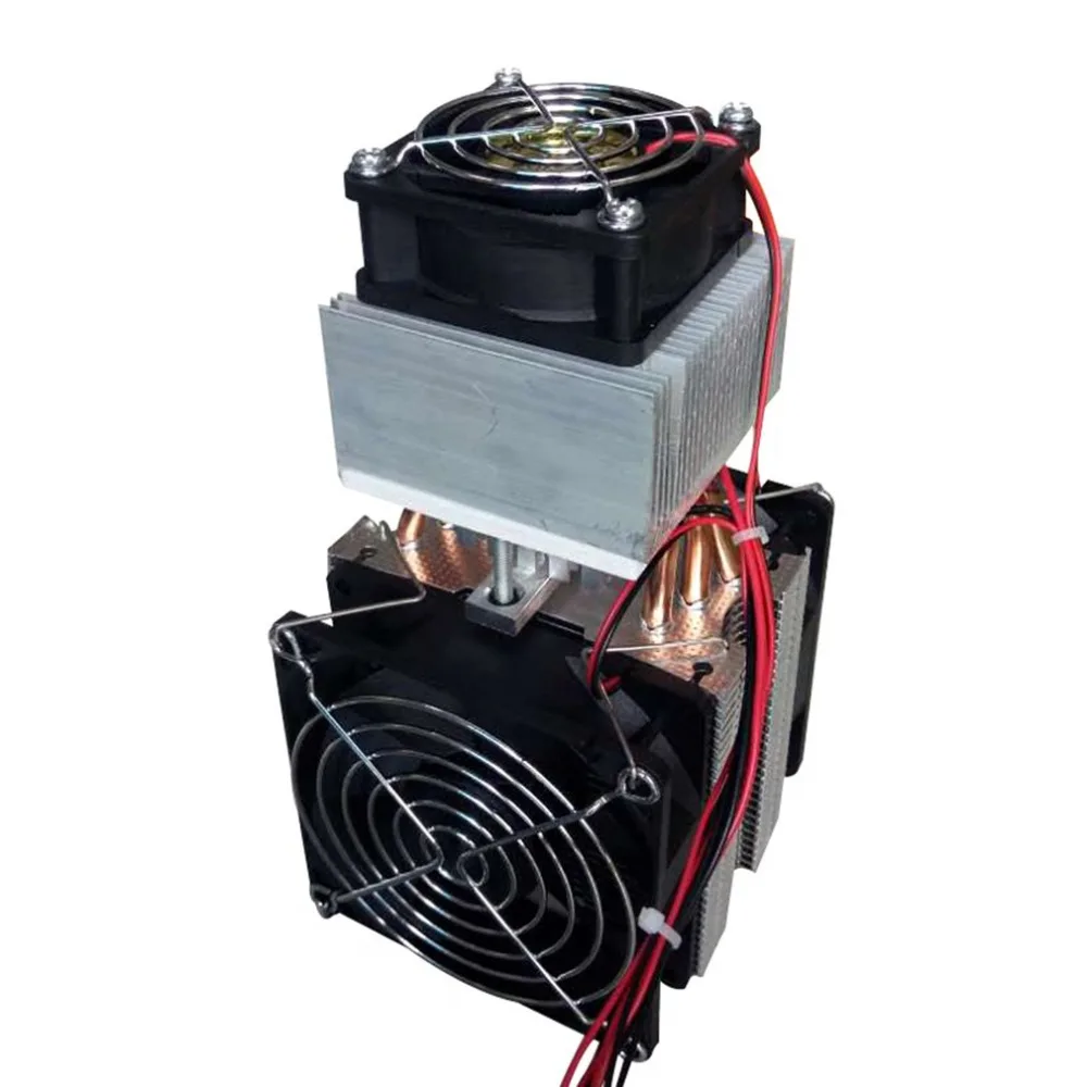 

12V Refrigeration Semiconductor Refrigeration Electronic Semiconductor Cooler 72W DIY Cooling System Fan Computer Components