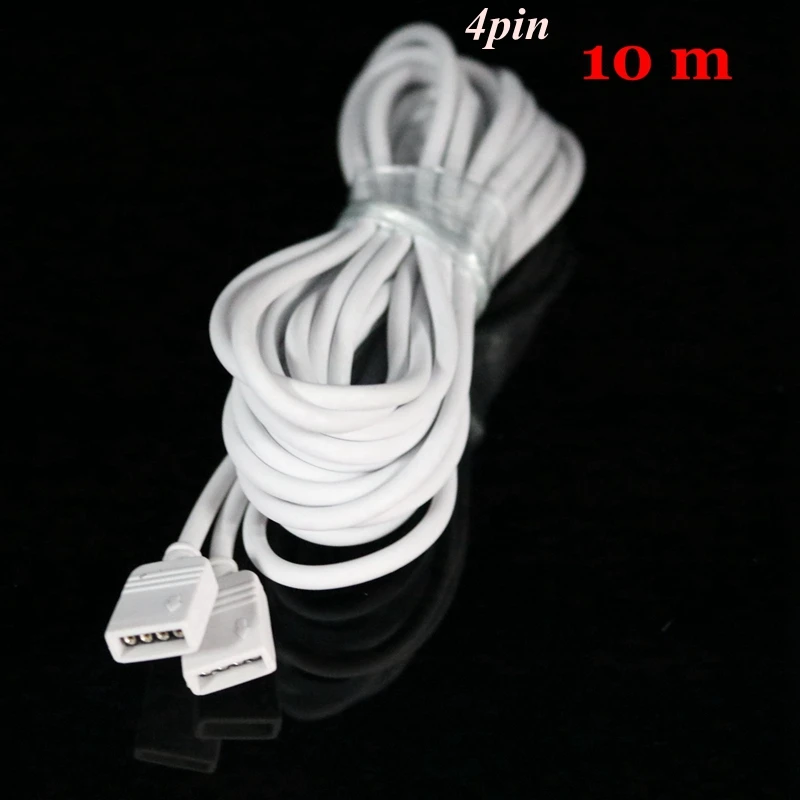 4Pin 5Pin RGB коннектор RGBW удлинитель провода кабель для RGBWW Светодиодная лента