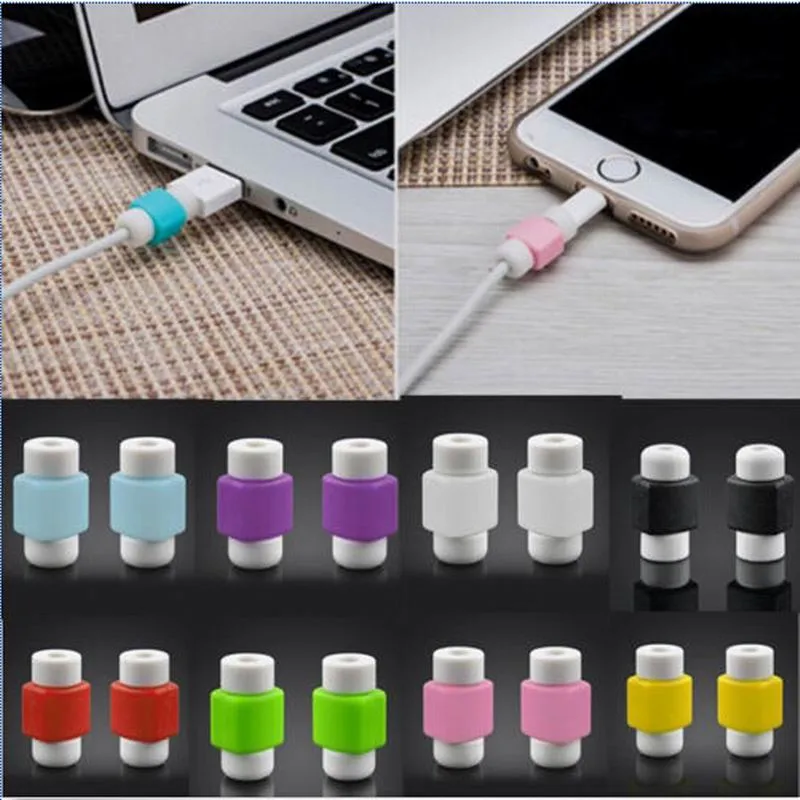 

10 pieces Lightning USB Charger Cable Saver Protector Cable Protector Charging Line Earphone Apple MacBook Pro Air Iphone