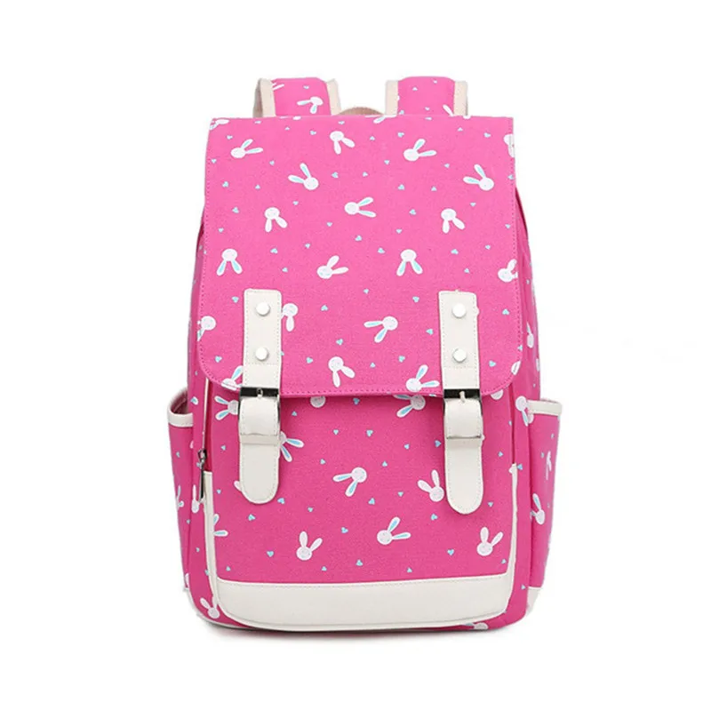 Новое поступление, школьные сумки для девочек-подростков, Многофункциональный школьный рюкзак для ноутбука, женские сумки, милые сумки для девочек - Цвет: rose red small