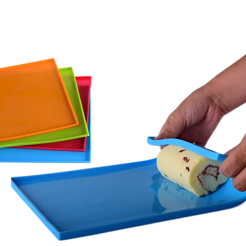 

1PCS Silicone Baking Mat For Oven MultiFunctional Cake Roll Dough Mat Bread Non-stick Swiss Roll Pad Kitchen Pastry Tools