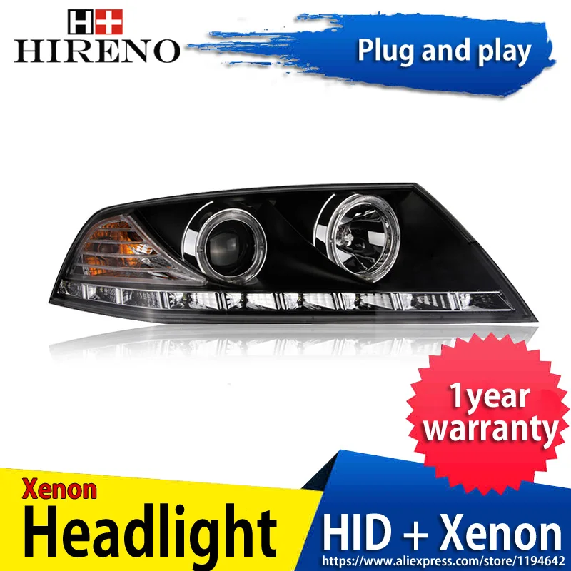 Hireno Headlamp for Skoda Octavia 2007 2009 Headlight Headlight