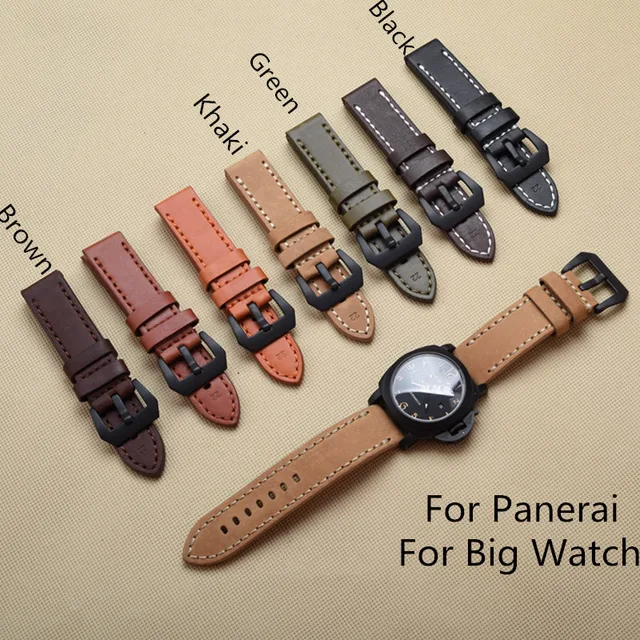 Types Of Watch Bands >> 20mm 22mm 24mm 26mm Multicolor Italy Crazy Horse Leather Watchband Types Of Watch Bands >> 20mm 22mm 24mm 26mm Multicolor Italy Crazy Horse Leather Watchband