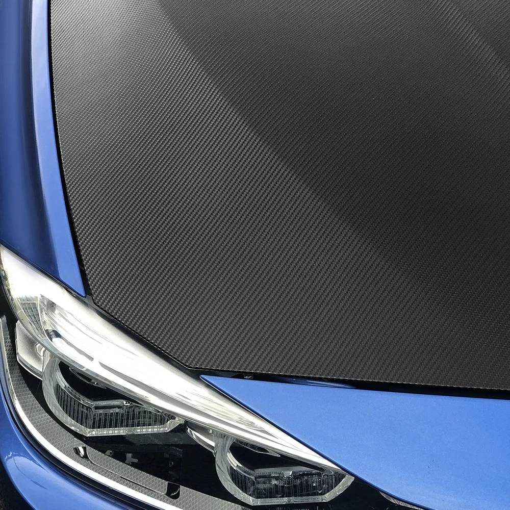 Lubgitsr Aufkleber 4PCS Exterior Car Stickers, Carbon Fiber Protection Film  für Autofolie, (4tlg)