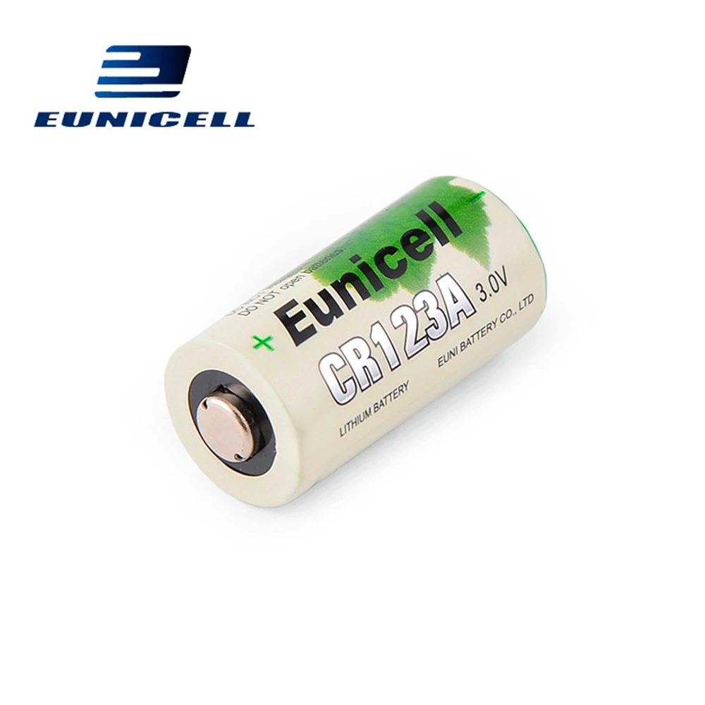 Светодиодный аккумулятор Eunicell 20 шт. 1300 мАч 2/3 А CR123A CR123 CR 123 CR17335 VL123A CR17345 16340 для