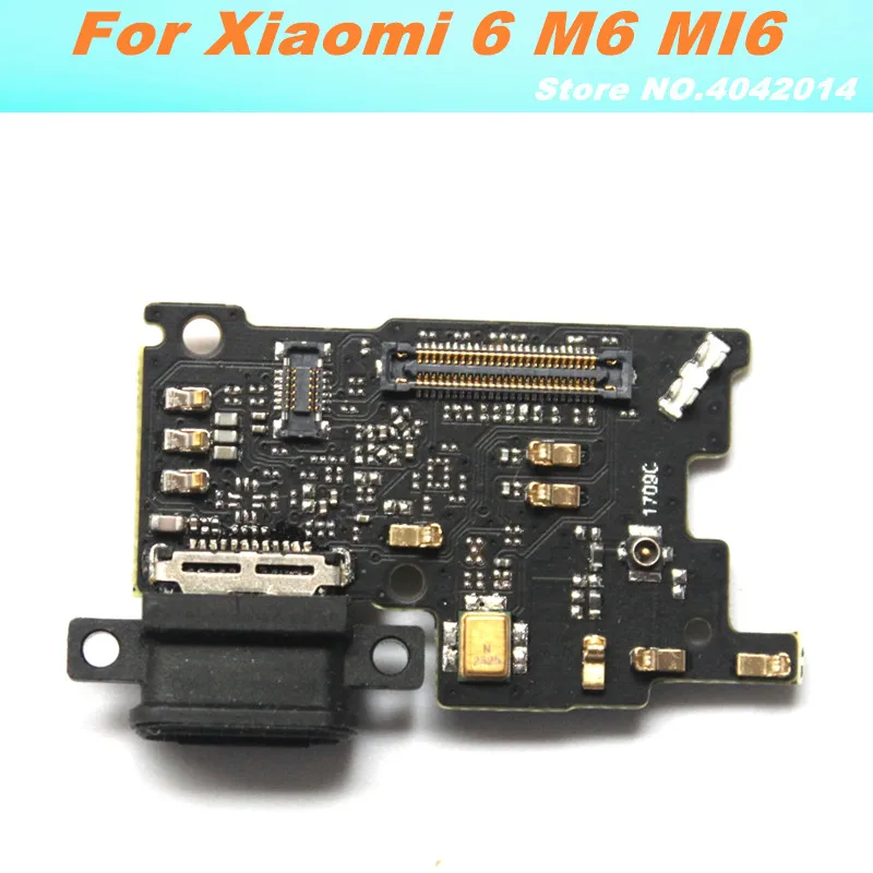 2 шт. MIXUEWEIQI новый оригинальный зарядный USB порт док Модуль гибкий кабель для Xiaomi 6 M6