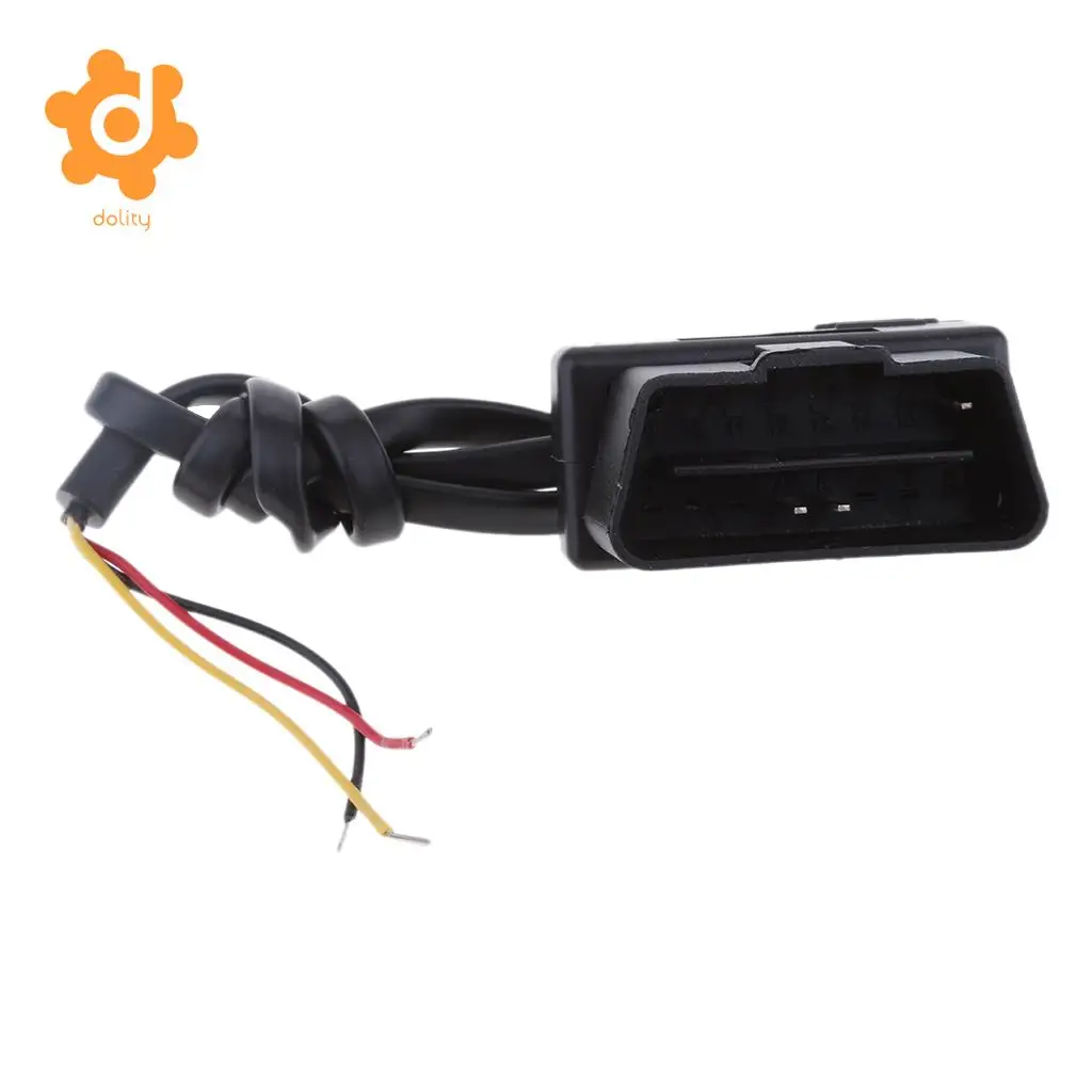 dolity OBD 2 Pin Step Down Cable 12V/24V to 5V Car Power Inverter Hard Wire Kit Buck Line Hidden Style