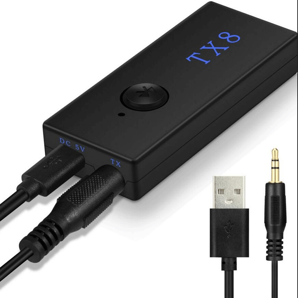 2в1 Bluetooth, беспроводное аудиоустройство приемник передатчика 3,5 мм Музыкальный адаптер ТВ HIFI