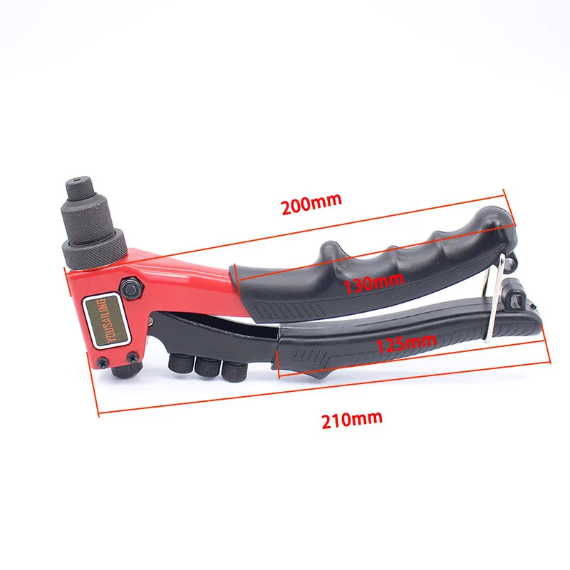 8" (200MM) Single Hand Blind Riveter Manual Riveting Tool Hand Rivets Gun