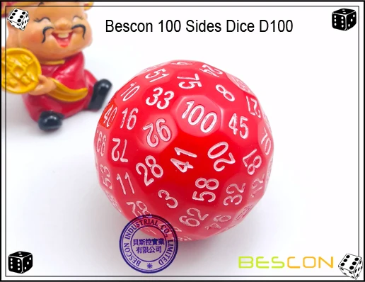 Bescon 100 Sides Dice D100-1