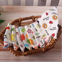 Хлопковые носки для новорожденных милые детские нагрудники для кормления Bib для детского кормления бандана слюнявчик ткани для девочек и мальчиков, двусторонняя 2 слоя детское Полотенца