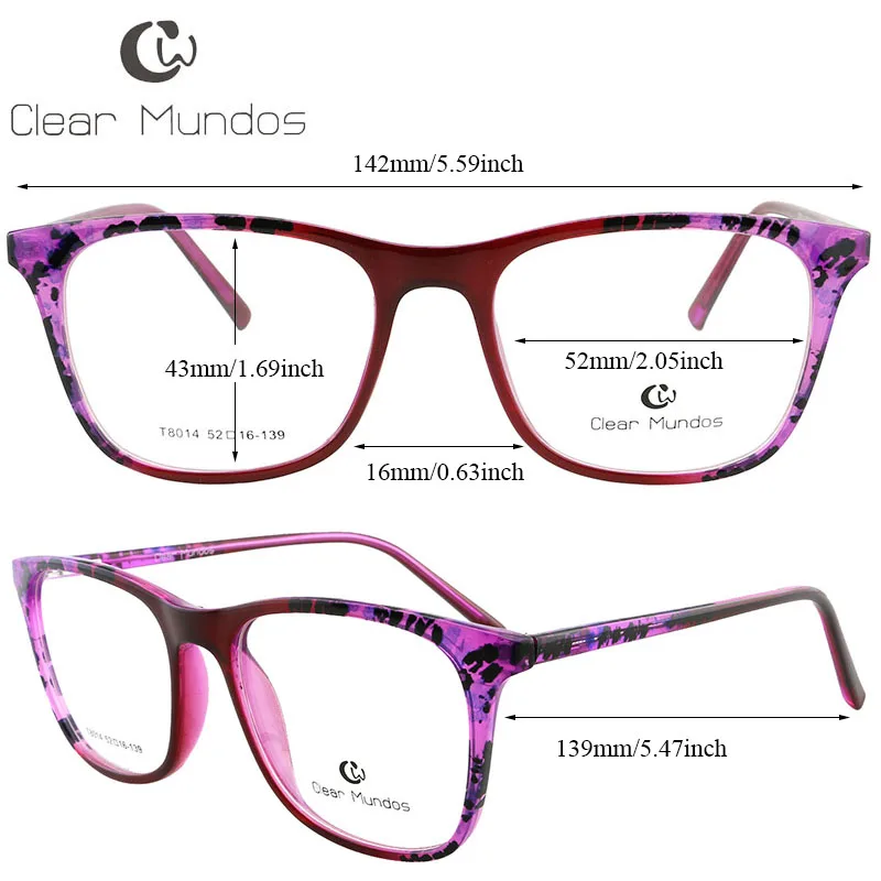 CLEAR MUNDOS TR90 Glasses Frame Fashion Myopia Men Optical Frames Women Prescription Eyeglasses Clear lens Glasses for #T8014 CLEAR MUNDOS TR90 Glasses Frame Fashion Myopia Men Optical Frames Women Prescription Eyeglasses Clear lens Glasses for #T8014