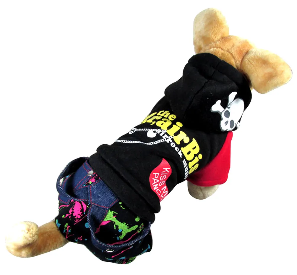 Buy 2017 Small Puppy Clothes for Female Male Punk