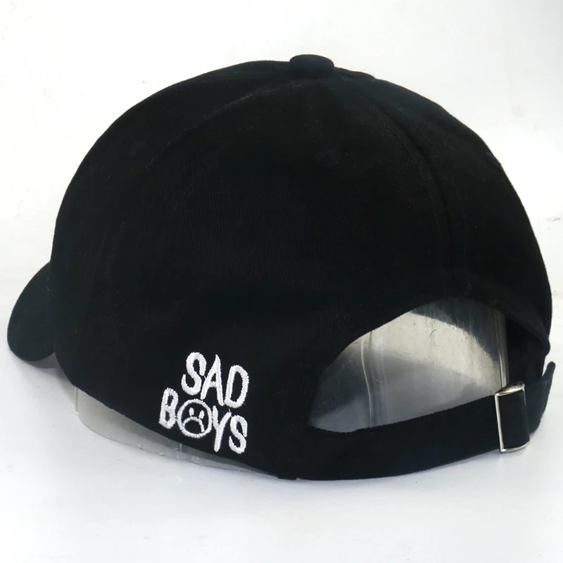 Sad Boys dad шляпа Регулируемый хлопок Harajuku Скейтборд Шапки плач лицо бейсбольная
