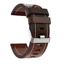 Высокое качество роскошные кожаные ремешок замена часы ремешок с Инструменты для Garmin Fenix 5x GPS часы ju23 челнока