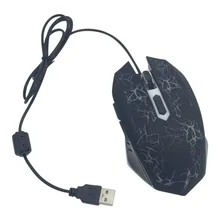 2400 точек на дюйм Оптический Регулируемый 6 Кнопка проводной игровой игра, мыши, мышь для портативных ПК QJY99