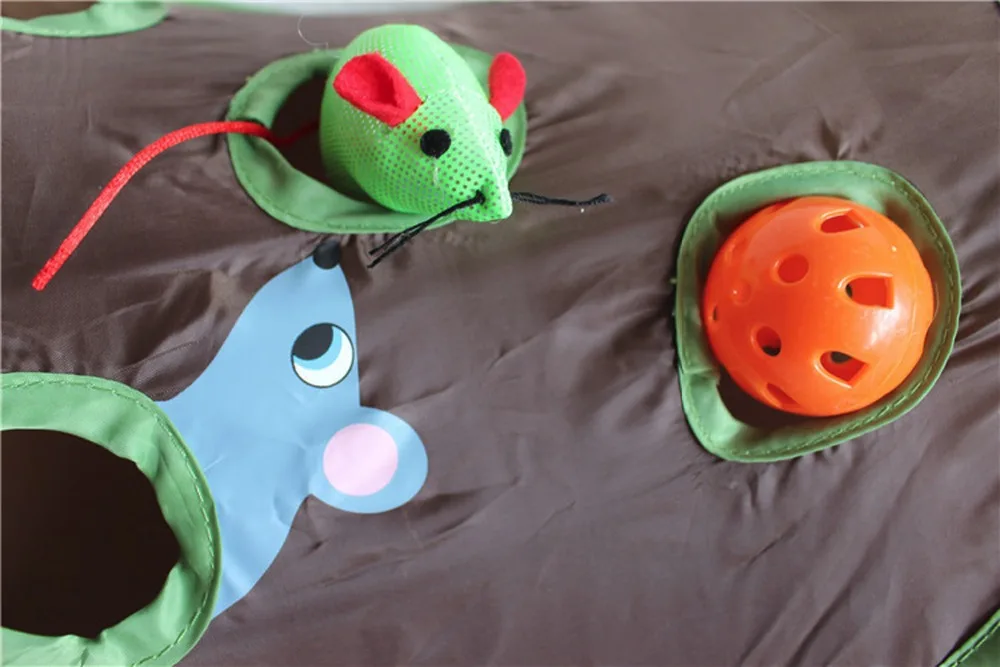 Multi Function Cat Toys with Bells Balls Cats Toys Funny Pet Mouse Hunt Cat Toy