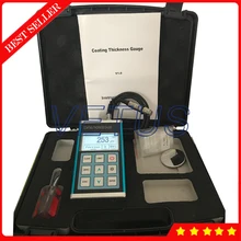 Портативный полностью металлический корпус толщиномер покрытия с 0.1um разрешение толщина покрытия тестер YCT300