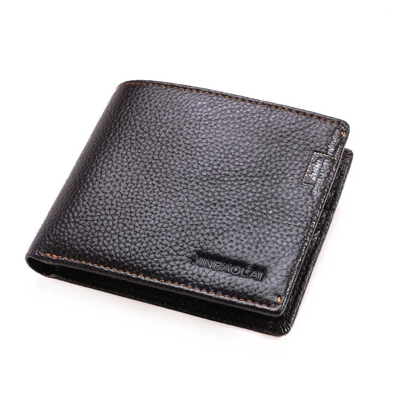 

Men Wallet 100% Cow Genuine Leather Top Quality Wallet Luxury Brand Purse Male Clutch Card Holder Coin Pocket Male Leather Purse