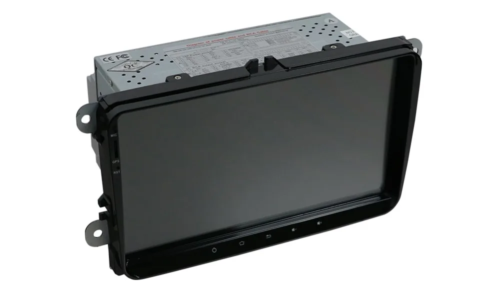 Discount 2019 Android 7.1 Car Radio player for skoda fabia 2 rapid Superb Octavia PASSAT CC TIGUAN TOURAN 3G radio Rds 4G Gps wifi 3