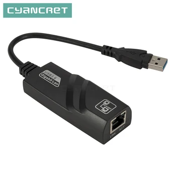 

Ethernet Adapter External Network Card USB 3.0 to 10/100/1000 Gigabit RJ45 Ethernet LAN Network for MAC OS Windows