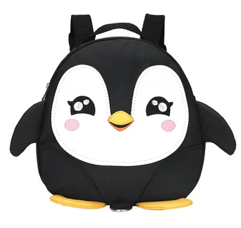 Cartoon Animal Penguin anti-lost Toddler backpacks waterproof kindergarten children school bags Satchel for boys girls Mochila a psalm for lost girls