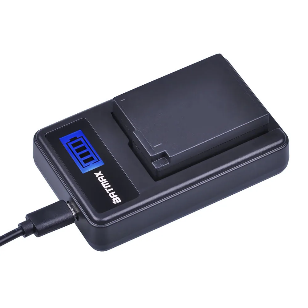 2 шт. DMW BLC12 BLC12E Батарея + USB ЖК дисплей Зарядное устройство для цифрового