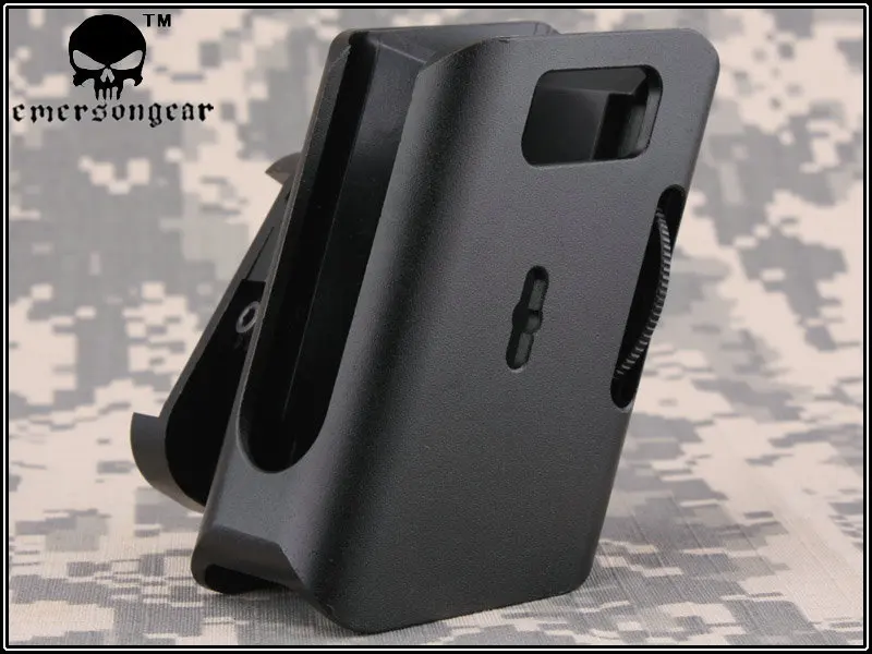 CNC Airsoft Aluminium IPSC 360 Degrees Rotate Magazine Pouch For Glock