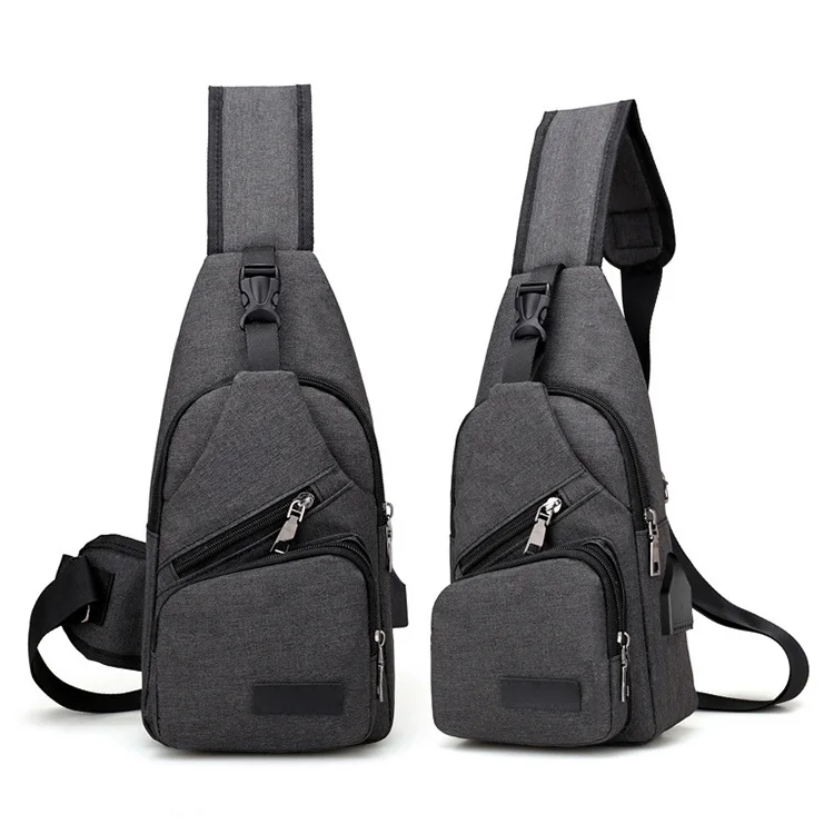High Quality Bag USB Charge Anti Theft Security Waterproof Travel Shoulder Bag