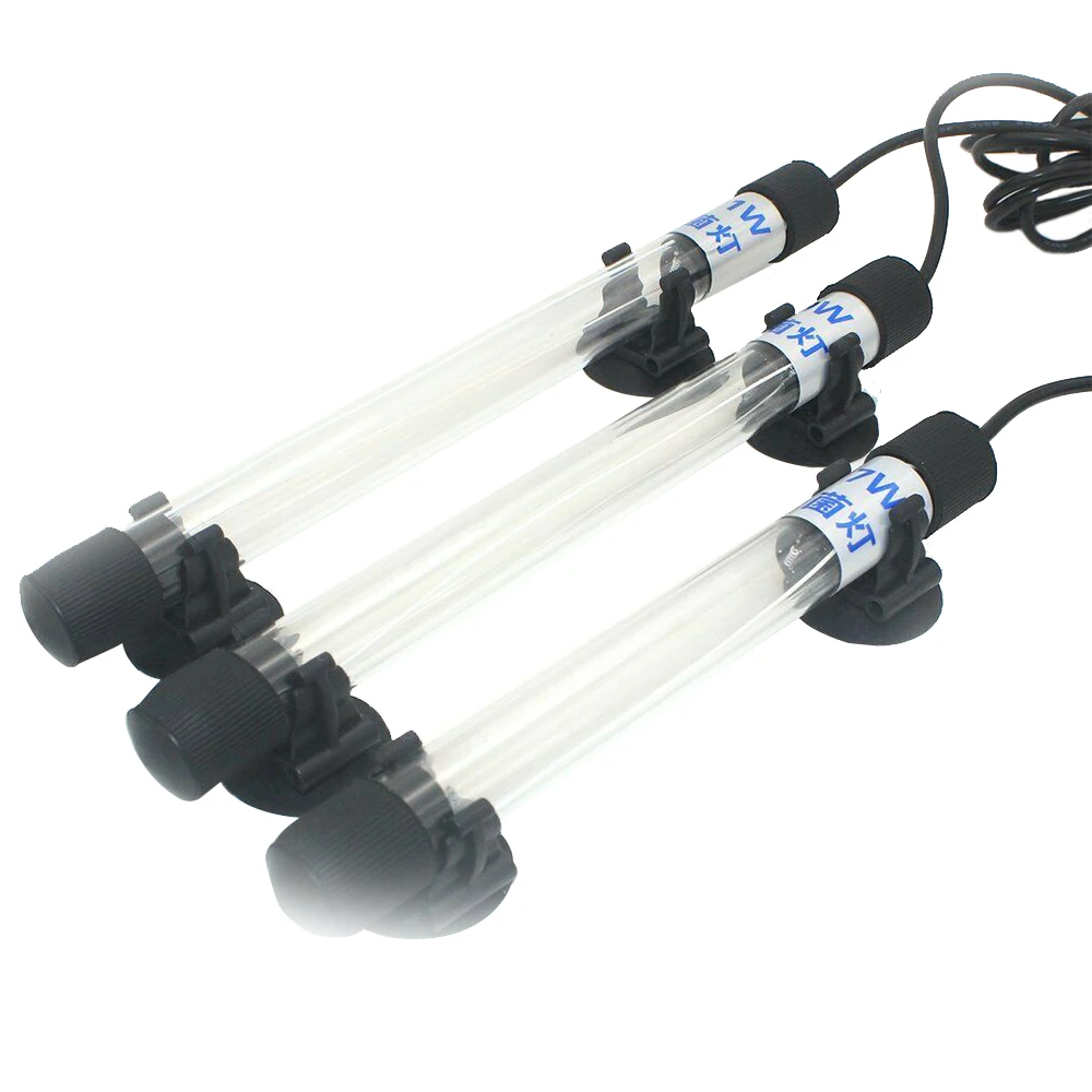 

Submersible UV Light Sterilizer 5/7/9/11/13W Sterilizing Lamp for Aquarium Fish Tank Pond Water Disinfection Treatment