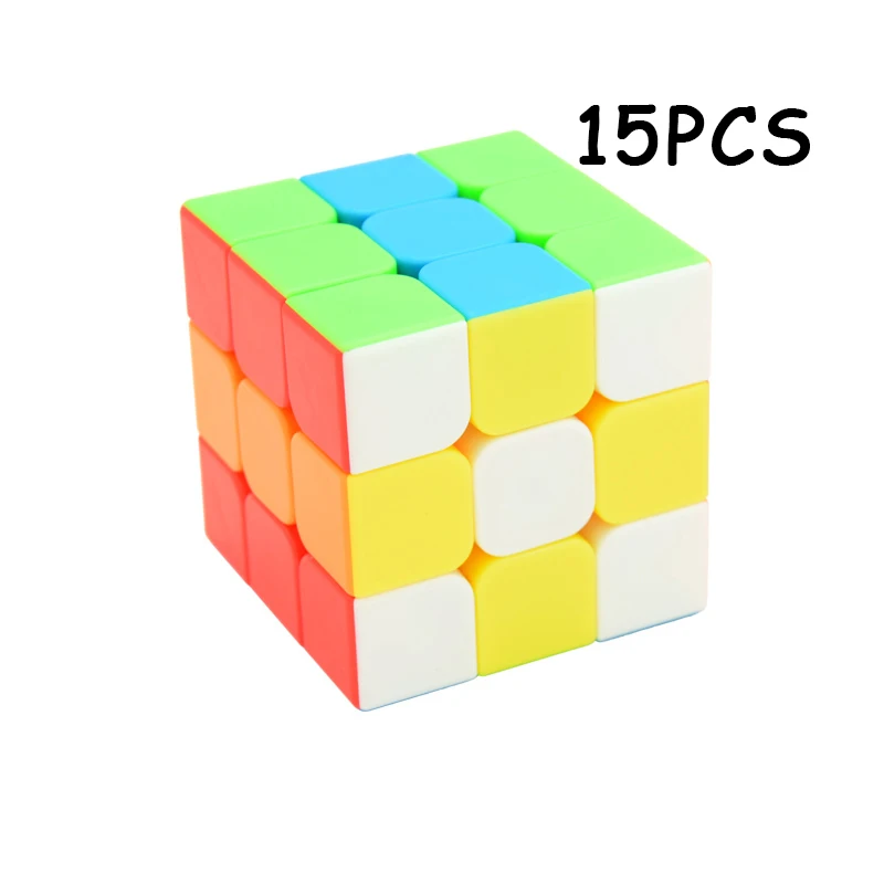 

15PCS MoYu MF3S Magic cube Professional 3x3x3 Cubo magico Speed Twist Puzzle Non Sticker Neo Cube Education Toys For Children