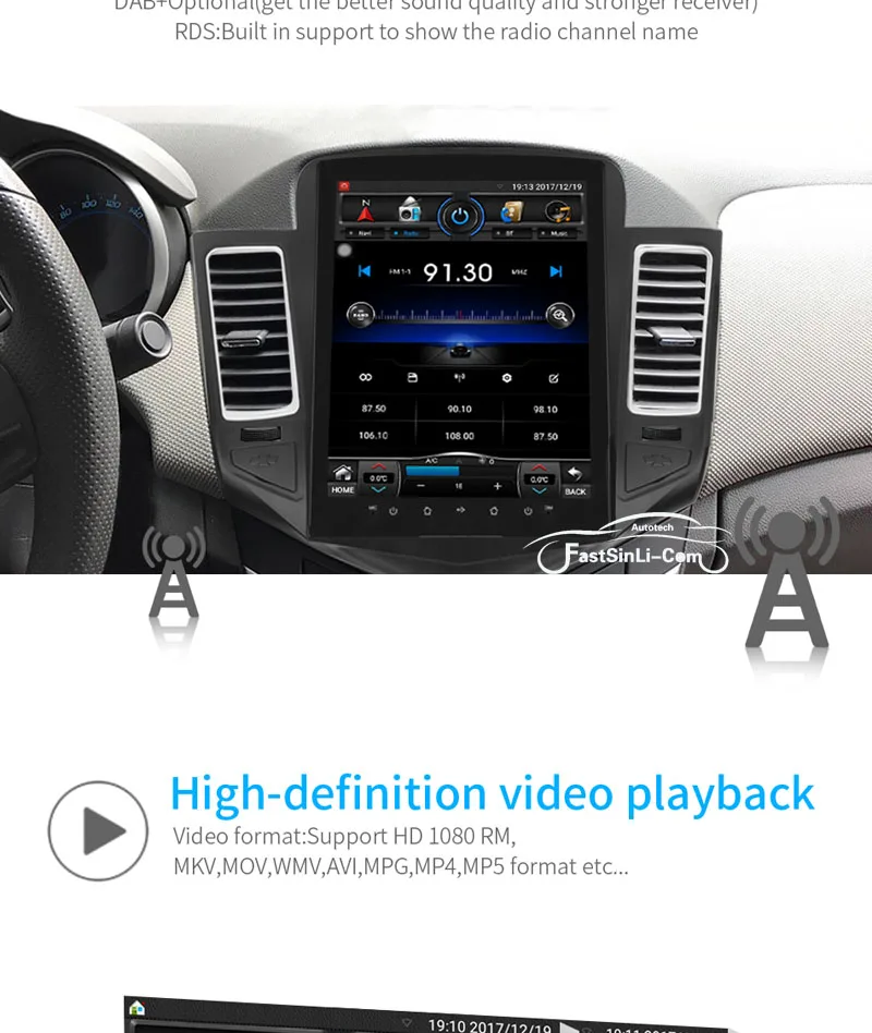 Top car Player For Nissan Qashqai/X- TRAIL 2014-2018 Android radio GPS Navigation 8