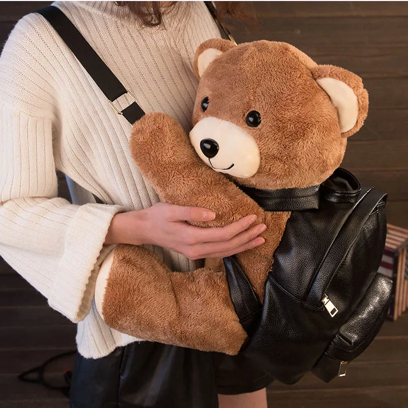 plush bear backpack