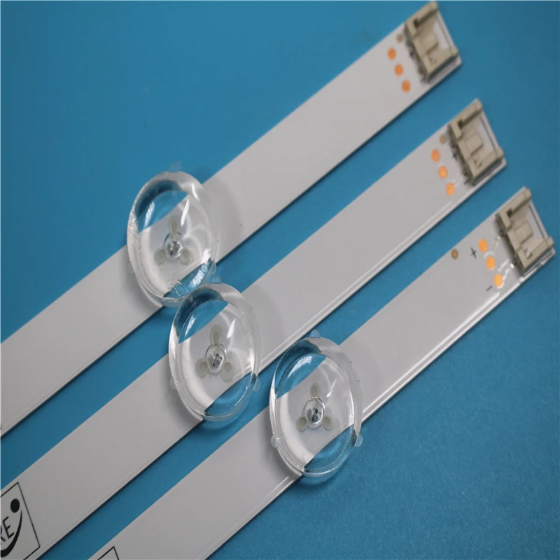 Рисунок 6 - 6/7 светодиодов, 590 мм, зеркальная