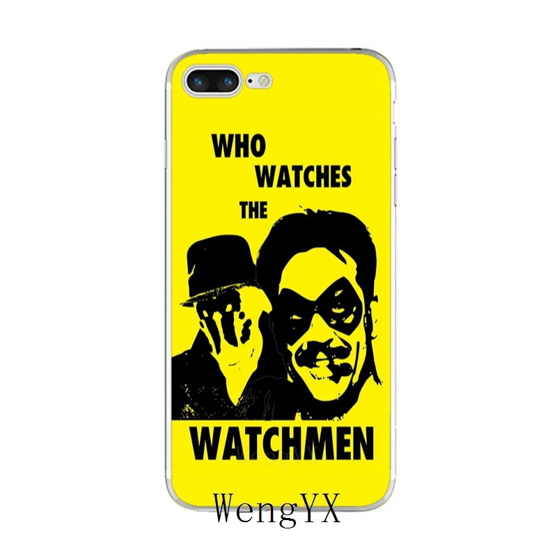 Who Watch The Rorschach Watchmen тонкий мягкий чехол для телефона из ТПУ Samsung Galaxy S3 S4 S5 S6 S7 edge S8 S9