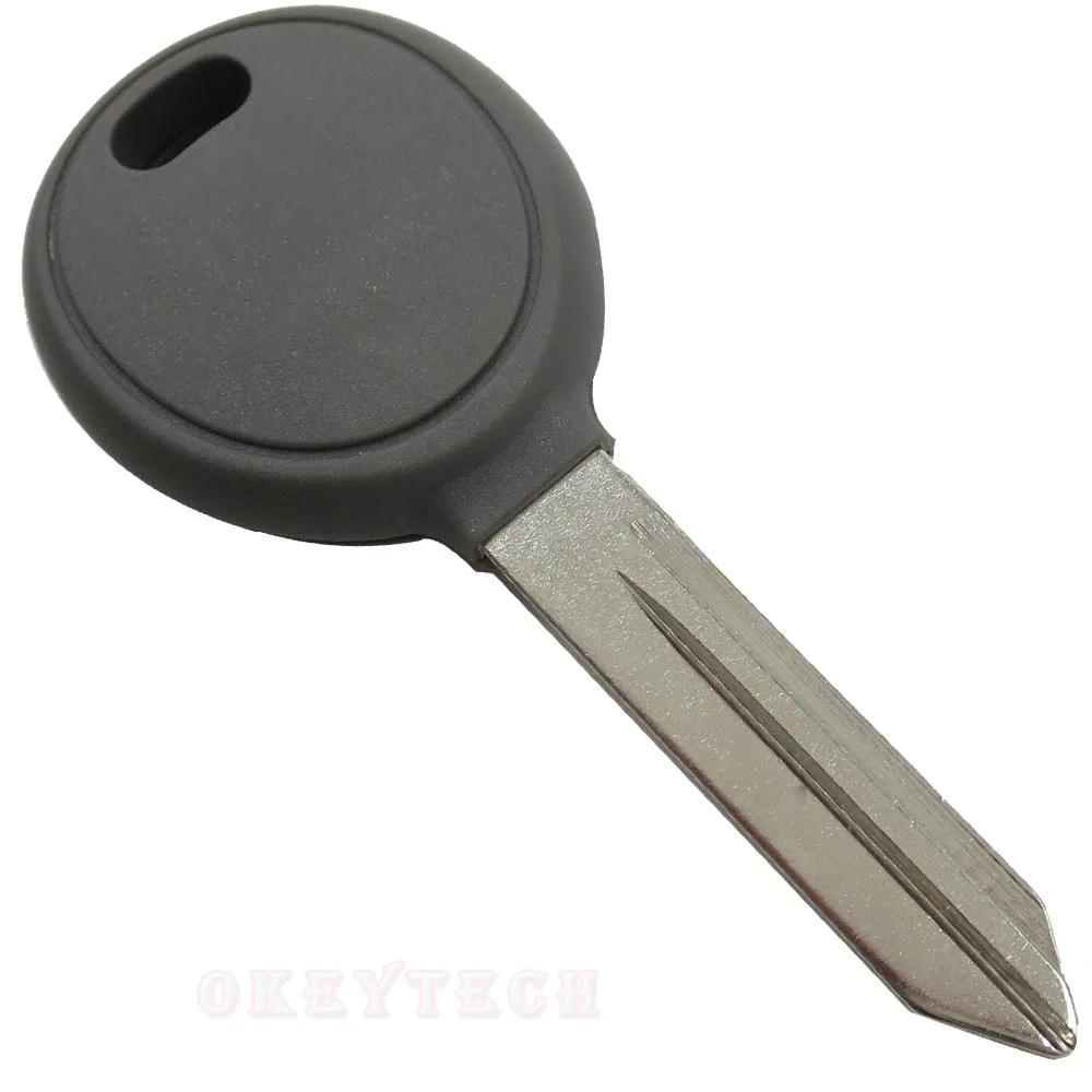 Чехол для ключа транспондера, пустая оболочка для ключа Chrysler, подходит для Dodge, подходит для Jeep 1998-2006 для Dodge/Stratus/Sebring, без логотипа