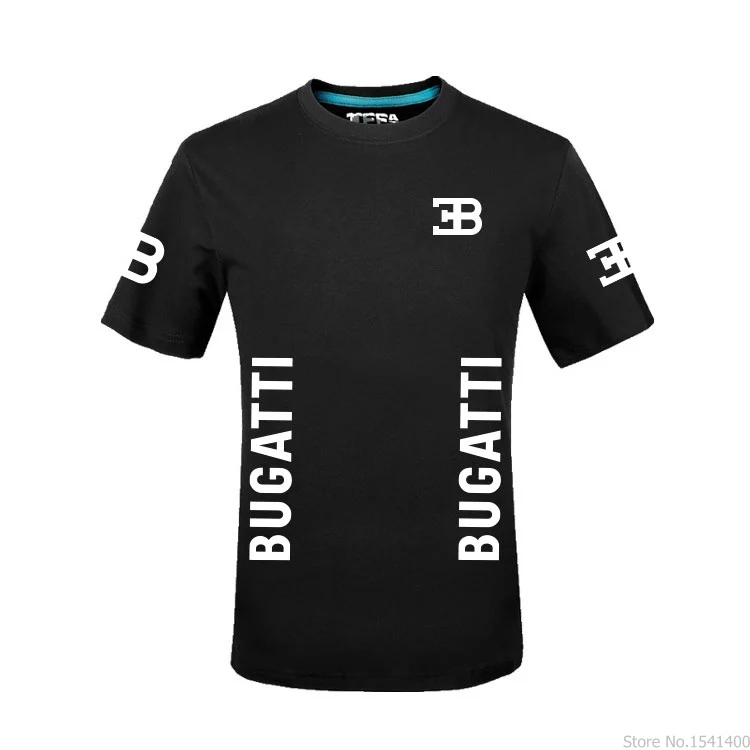 Summer Winter Autumn Male Female Causal Bugatti T Shirt Man Women Tops ...