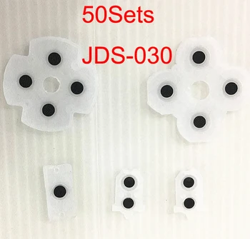 

50Sets For Sony Playstation 4 PS4 Controller Conductive Silicone Rubber Pads for Dualshock 4 JDS 030 D Pad Buttons