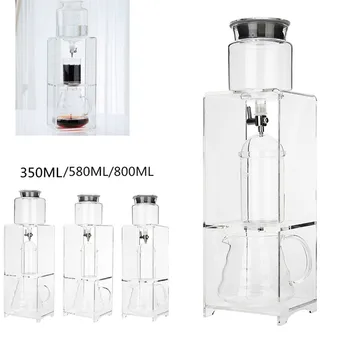

Glass Coffee Cold Drip Water Drip Coffee Maker Reusable Glass Filter Espresso Coffee Dripper Pot Ice Cold Brew Coffee Machine